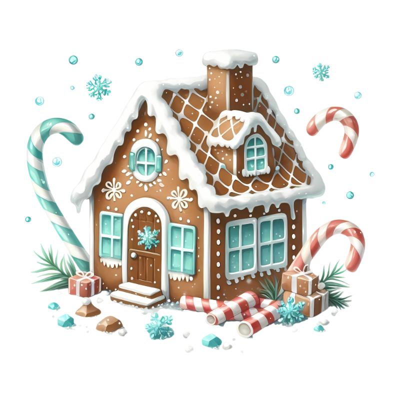 Heat transfers Iron on stickers  Chrismas winter 1691 for Tshirts Iron on Decal Patches Stickers Clothes Hat Pillows DIY Crafts