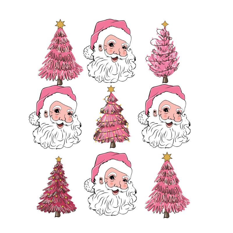 Heat transfers Iron on stickers  Chrismas winter 1689 for Tshirts Iron on Decal Patches Stickers Clothes Hat Pillows DIY Crafts