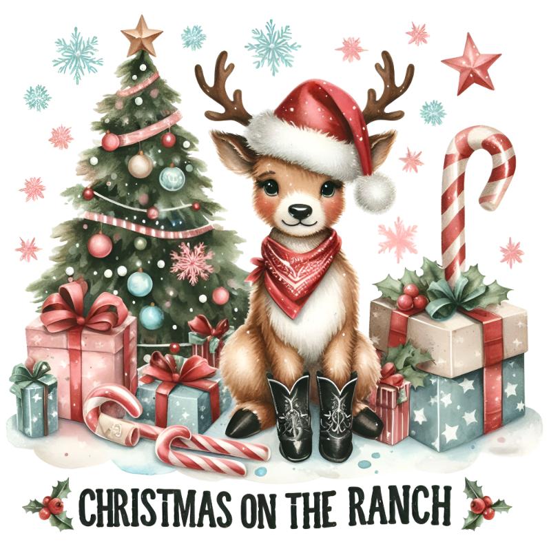 Heat transfers Iron on stickers  Chrismas winter 1588 for Tshirts Iron on Decal Patches Stickers Clothes Hat Pillows DIY Crafts