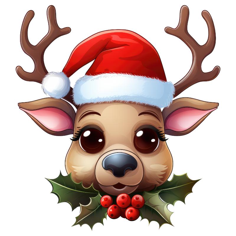 Heat transfers Iron on stickers  Chrismas winter 1568 for Tshirts Iron on Decal Patches Stickers Clothes Hat Pillows DIY Crafts