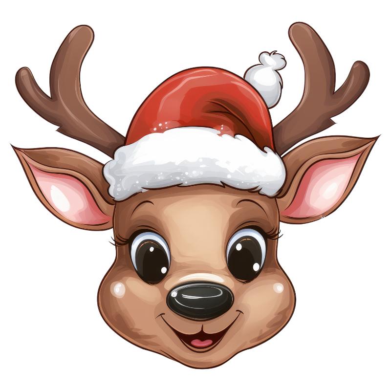 Heat transfers Iron on stickers  Chrismas winter 1563 for Tshirts Iron on Decal Patches Stickers Clothes Hat Pillows DIY Crafts