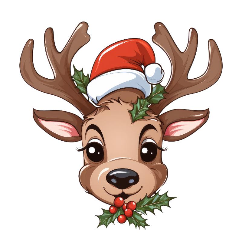 Heat transfers Iron on stickers  Chrismas winter 1560 for Tshirts Iron on Decal Patches Stickers Clothes Hat Pillows DIY Crafts