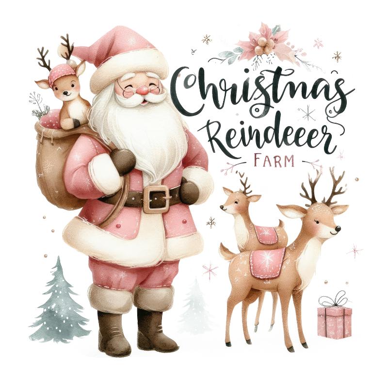 Heat transfers Iron on stickers  Chrismas winter 1556 for Tshirts Iron on Decal Patches Stickers Clothes Hat Pillows DIY Crafts