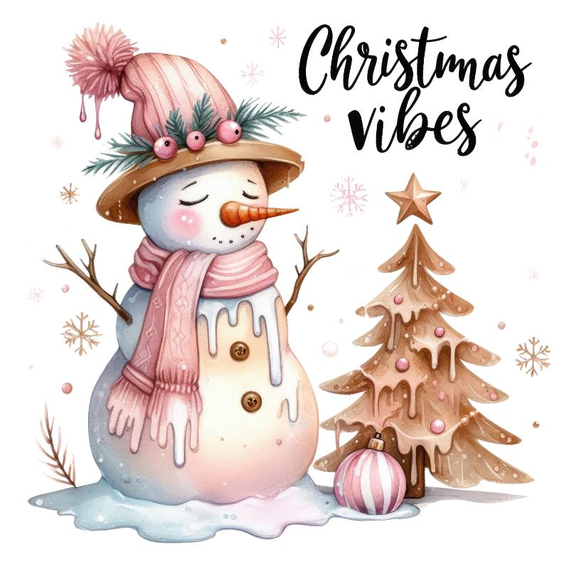 Heat transfers Iron on stickers  Chrismas winter 1550 for Tshirts Iron on Decal Patches Stickers Clothes Hat Pillows DIY Crafts