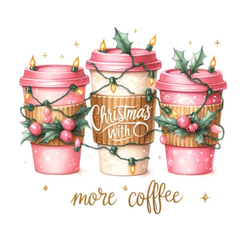 Heat transfers Iron on stickers  Chrismas winter 1549 for Tshirts Iron on Decal Patches Stickers Clothes Hat Pillows DIY Crafts