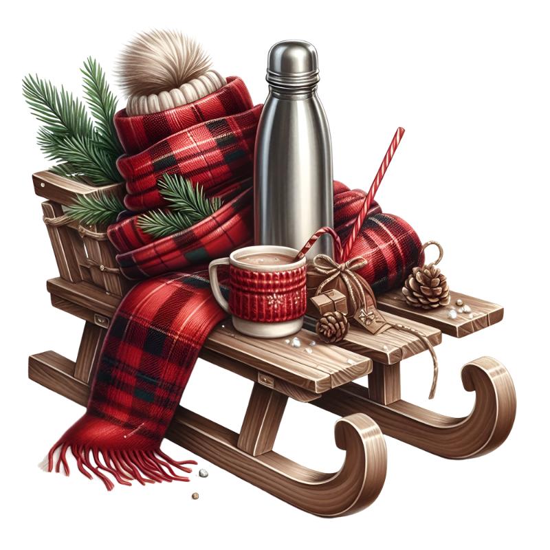 Heat transfers Iron on stickers  Chrismas winter 1411 for Tshirts Iron on Decal Patches Stickers Clothes Hat Pillows DIY Crafts