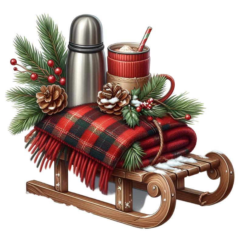 Heat transfers Iron on stickers  Chrismas winter 1390 for Tshirts Iron on Decal Patches Stickers Clothes Hat Pillows DIY Crafts