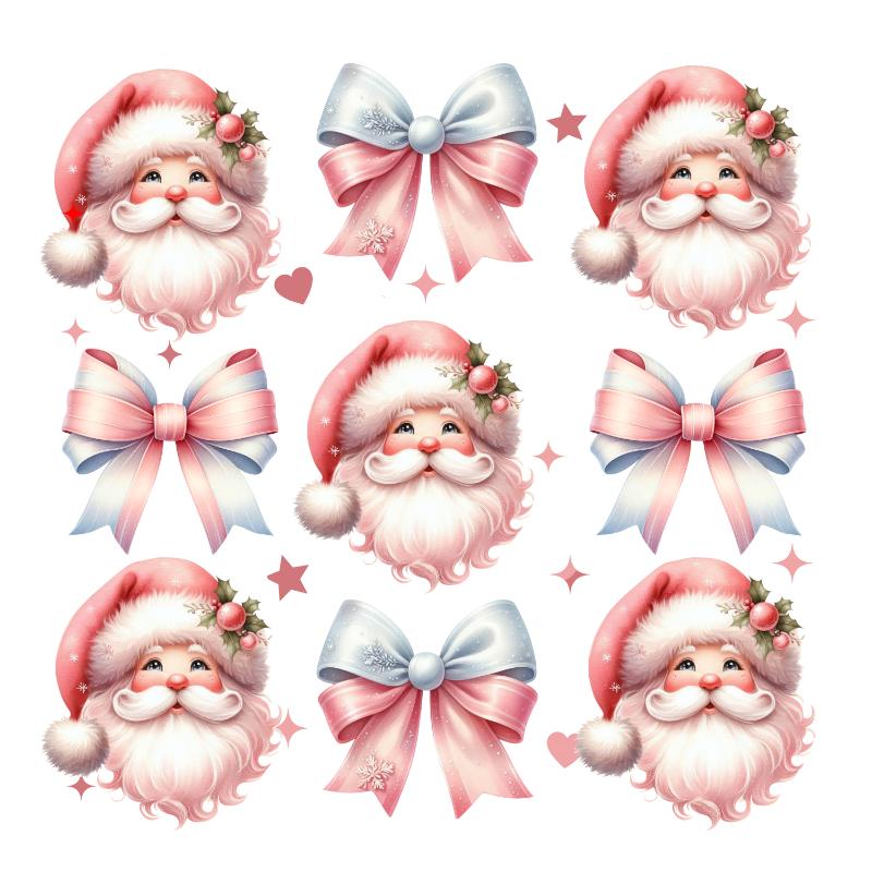 Heat transfers Iron on stickers  Chrismas winter 1274 for Tshirts Iron on Decal Patches Stickers Clothes Hat Pillows DIY Crafts