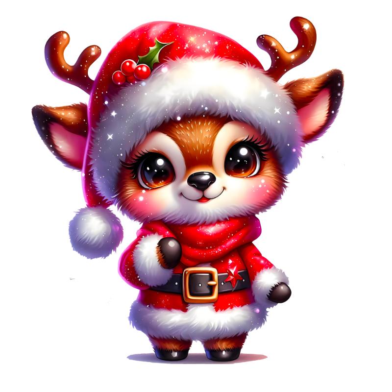 Heat transfers Iron on stickers  Chrismas winter 1188 for Tshirts Iron on Decal Patches Stickers Clothes Hat Pillows DIY Crafts