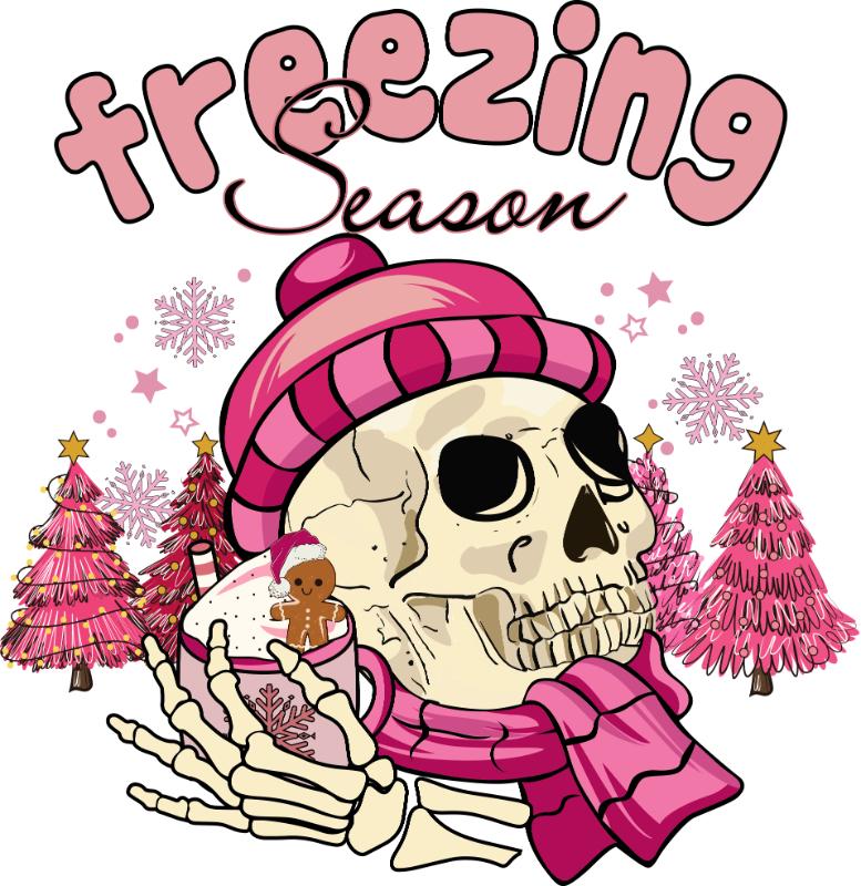 Heat transfers Iron on stickers  Chrismas winter 1179 for Tshirts Iron on Decal Patches Stickers Clothes Hat Pillows DIY Crafts