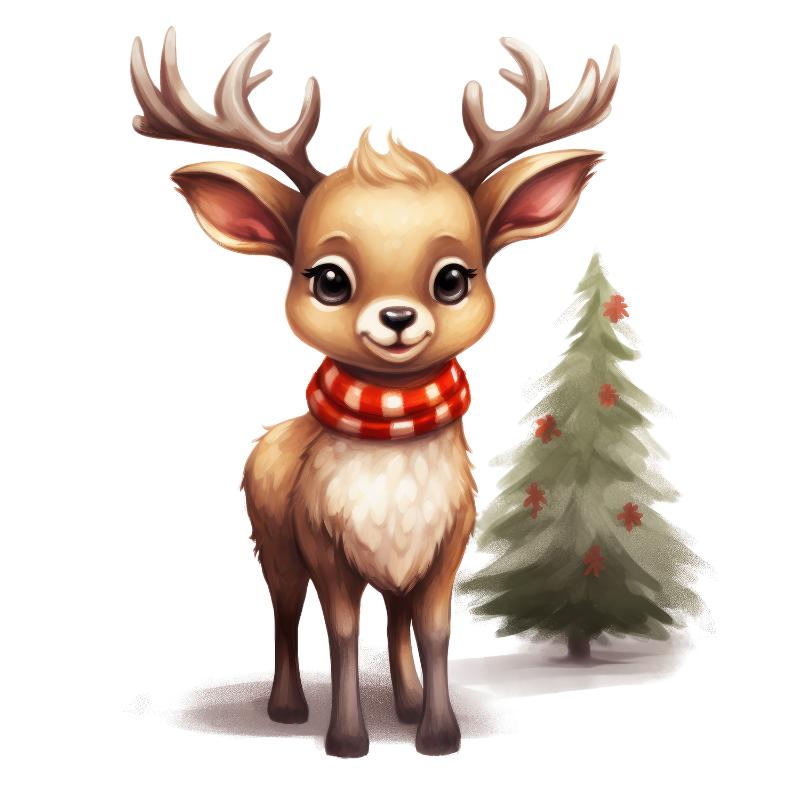 Heat transfers Iron on stickers  Chrismas winter 1147 for Tshirts Iron on Decal Patches Stickers Clothes Hat Pillows DIY Crafts