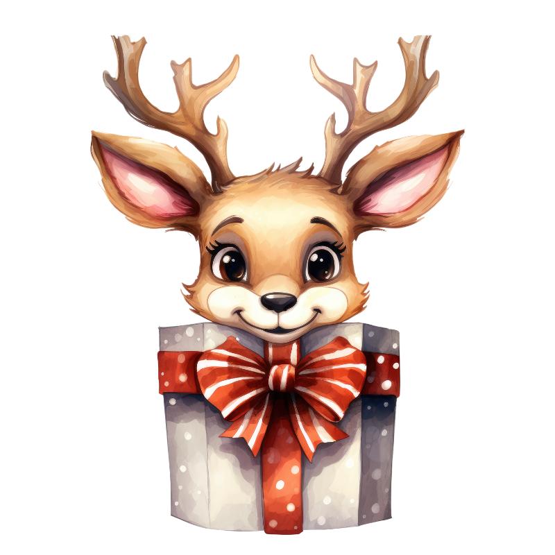 Heat transfers Iron on stickers  Chrismas winter 1146 for Tshirts Iron on Decal Patches Stickers Clothes Hat Pillows DIY Crafts