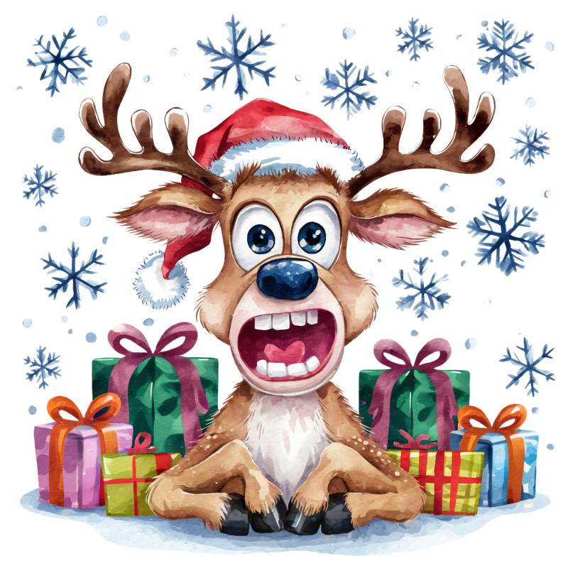 Heat transfers Iron on stickers  Chrismas winter 1134 for Tshirts Iron on Decal Patches Stickers Clothes Hat Pillows DIY Crafts