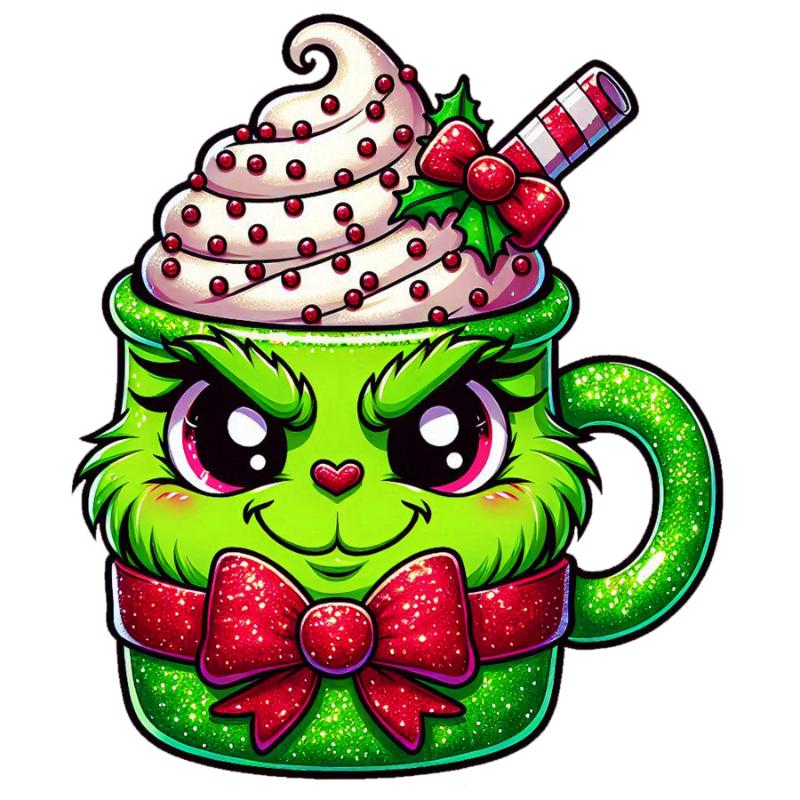 Heat transfers Iron on stickers  Chrismas winter 1130 for Tshirts Iron on Decal Patches Stickers Clothes Hat Pillows DIY Crafts