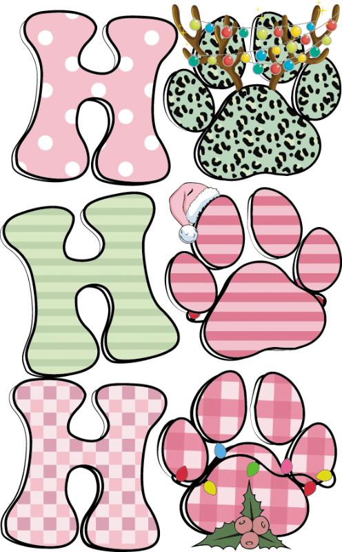 Heat transfers Iron on stickers  Chrismas winter 1124 for Tshirts Iron on Decal Patches Stickers Clothes Hat Pillows DIY Crafts