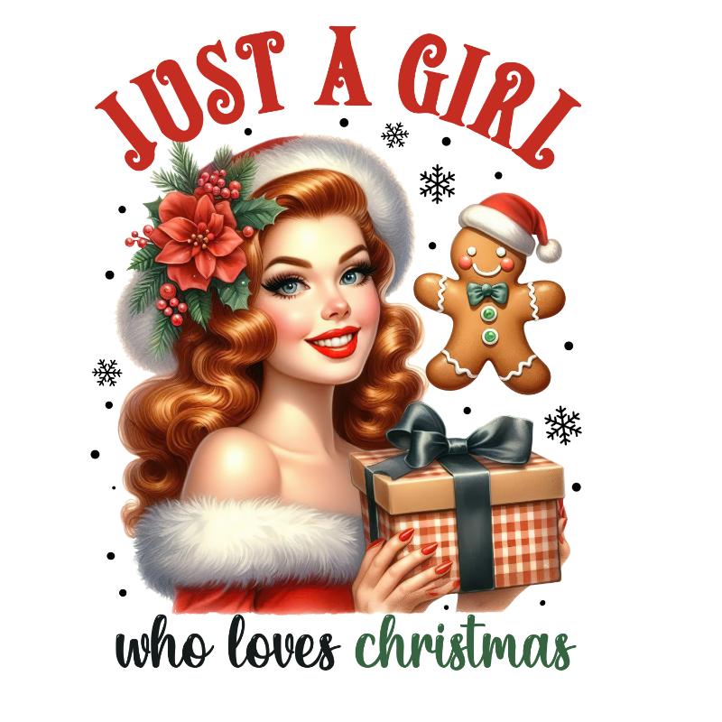 Heat transfers Iron on stickers  Chrismas winter 1109 for Tshirts Iron on Decal Patches Stickers Clothes Hat Pillows DIY Crafts