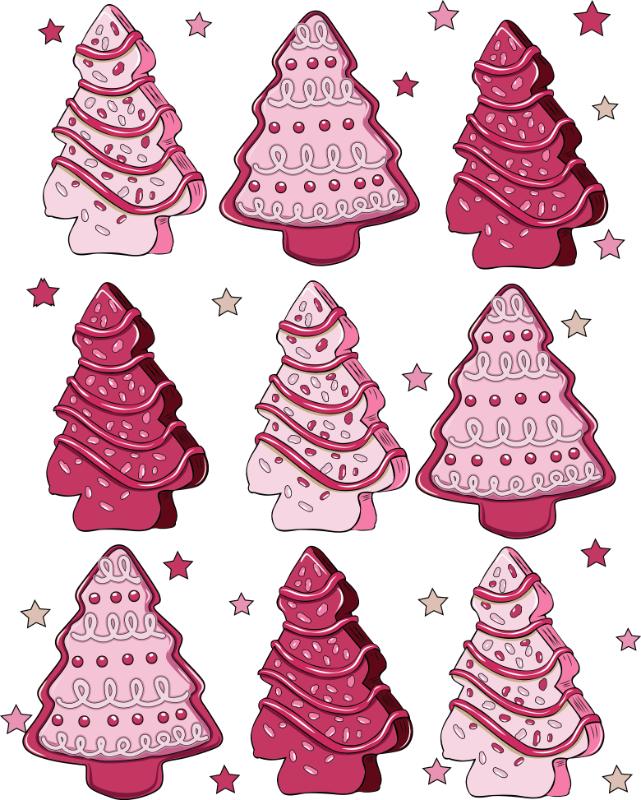 Heat transfers Iron on stickers  Chrismas winter 1082 for Tshirts Iron on Decal Patches Stickers Clothes Hat Pillows DIY Crafts