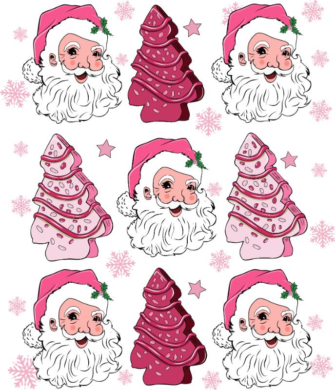 Heat transfers Iron on stickers  Chrismas winter 1079 for Tshirts Iron on Decal Patches Stickers Clothes Hat Pillows DIY Crafts