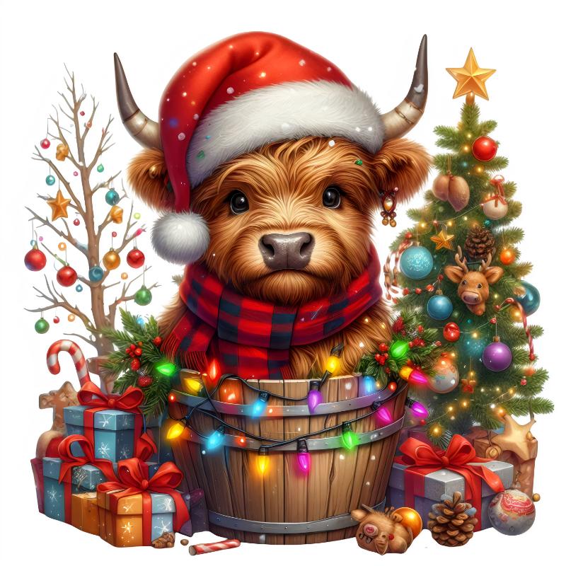 Heat transfers Iron on stickers  Chrismas winter 1076 for Tshirts Iron on Decal Patches Stickers Clothes Hat Pillows DIY Crafts