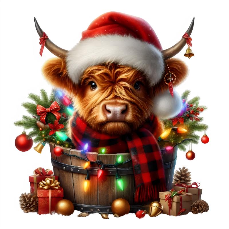 Heat transfers Iron on stickers  Chrismas winter 1073 for Tshirts Iron on Decal Patches Stickers Clothes Hat Pillows DIY Crafts