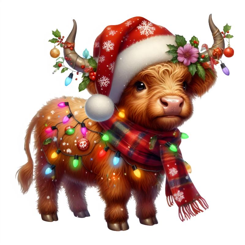 Heat transfers Iron on stickers  Chrismas winter 1070 for Tshirts Iron on Decal Patches Stickers Clothes Hat Pillows DIY Crafts