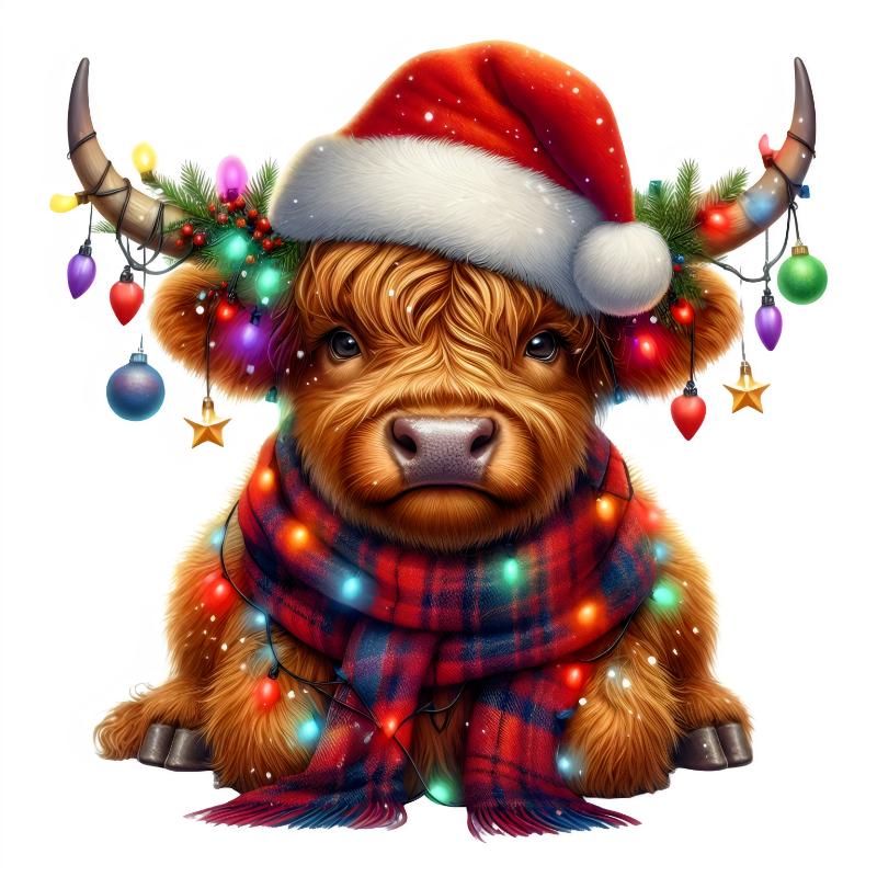 Heat transfers Iron on stickers  Chrismas winter 1069 for Tshirts Iron on Decal Patches Stickers Clothes Hat Pillows DIY Crafts