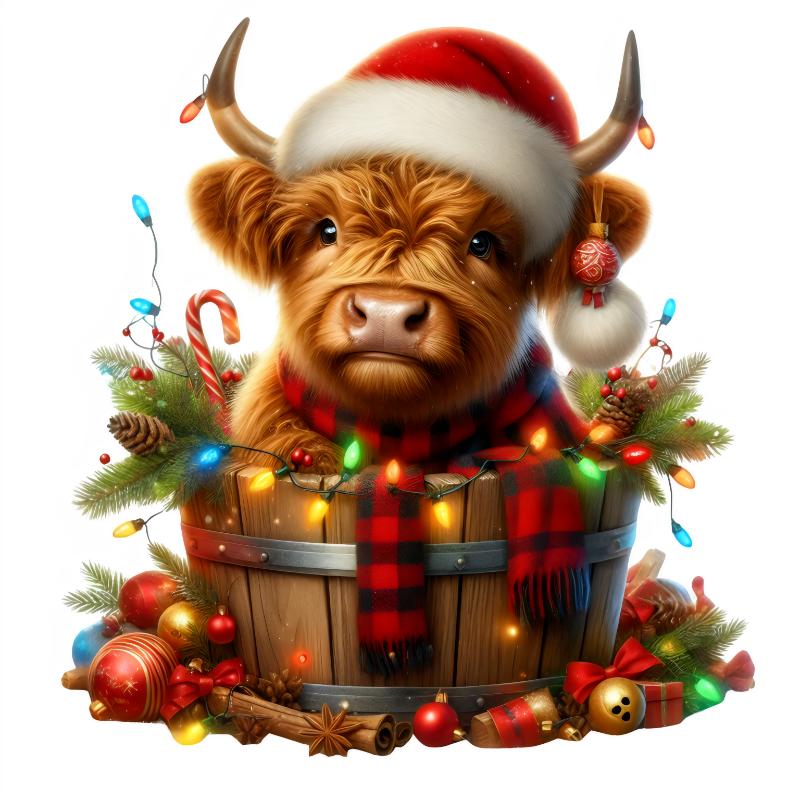 Heat transfers Iron on stickers  Chrismas winter 1063 for Tshirts Iron on Decal Patches Stickers Clothes Hat Pillows DIY Crafts