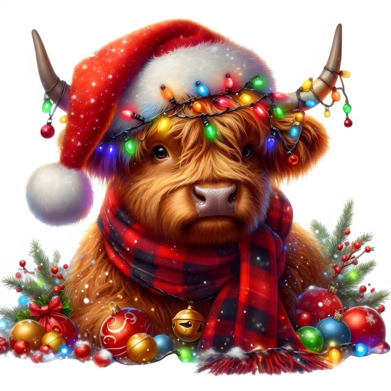 Heat transfers Iron on stickers  Chrismas winter 1042 for Tshirts Iron on Decal Patches Stickers Clothes Hat Pillows DIY Crafts