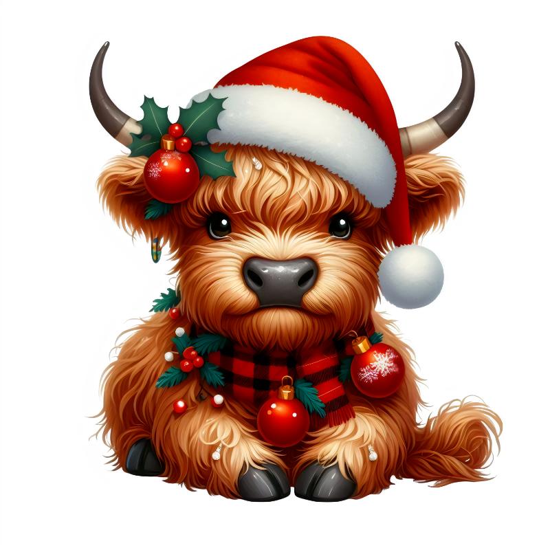 Heat transfers Iron on stickers  Chrismas winter 1041 for Tshirts Iron on Decal Patches Stickers Clothes Hat Pillows DIY Crafts