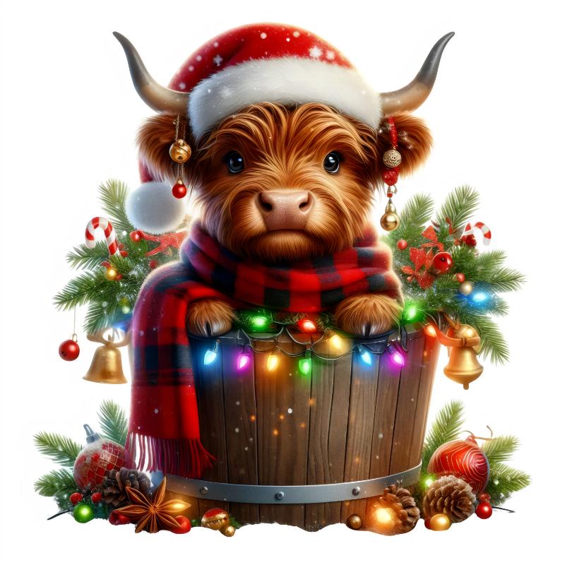 Heat transfers Iron on stickers  Chrismas winter 1039 for Tshirts Iron on Decal Patches Stickers Clothes Hat Pillows DIY Crafts