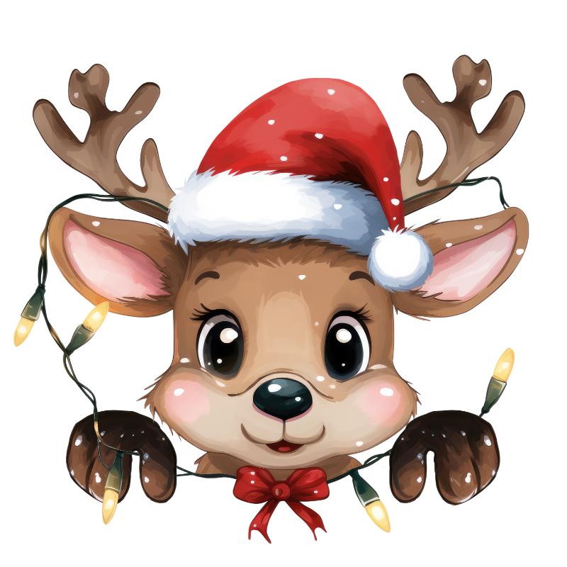 Heat transfers Iron on stickers  Chrismas winter 1020 for Tshirts Iron on Decal Patches Stickers Clothes Hat Pillows DIY Crafts