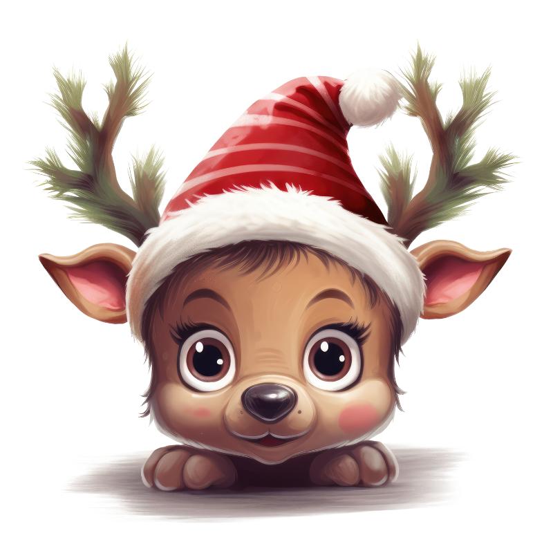 Heat transfers Iron on stickers  Chrismas winter 1004 for Tshirts Iron on Decal Patches Stickers Clothes Hat Pillows DIY Crafts