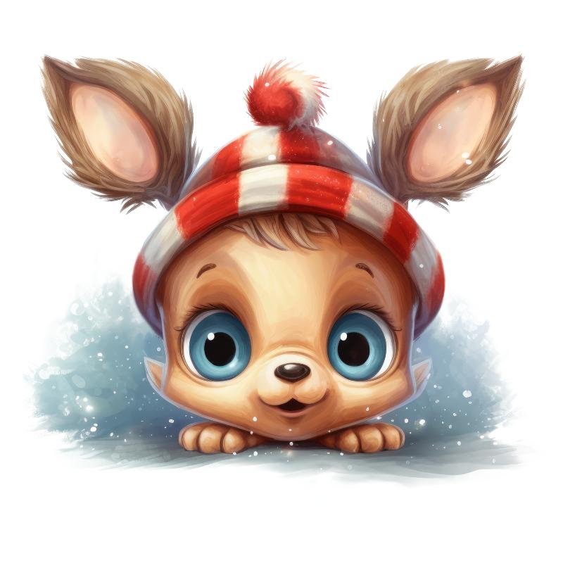 Heat transfers Iron on stickers  Chrismas winter 1002 for Tshirts Iron on Decal Patches Stickers Clothes Hat Pillows DIY Crafts