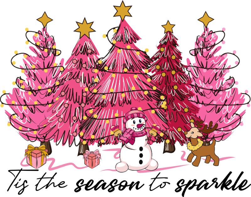 Heat transfers Iron on stickers  Chrismas winter 983 for Tshirts Iron on Decal Patches Stickers Clothes Hat Pillows DIY Crafts