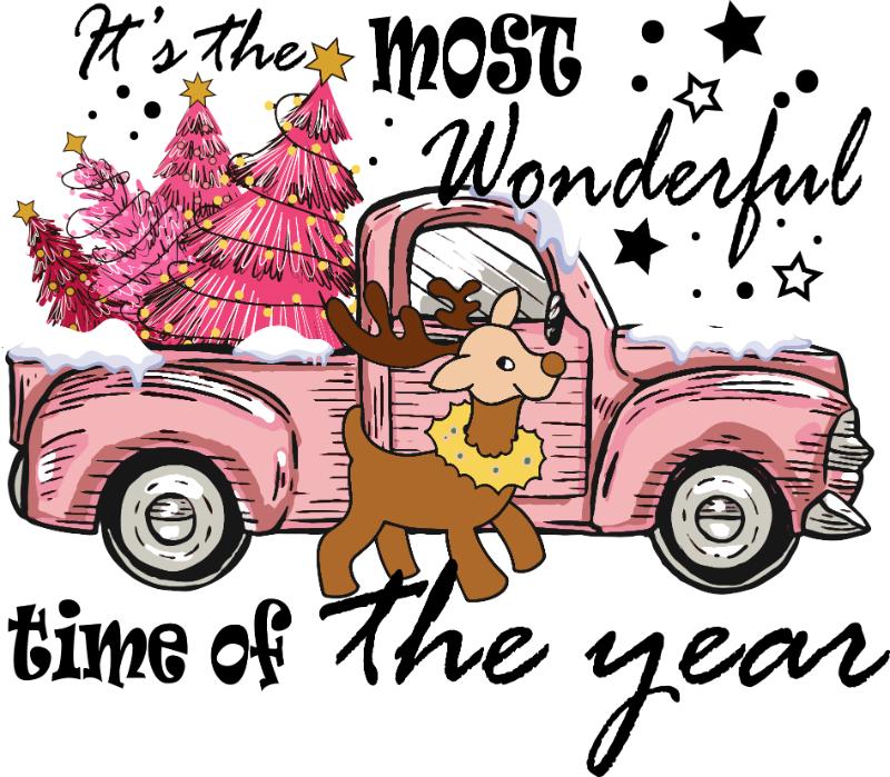 Heat transfers Iron on stickers  Chrismas winter 974 for Tshirts Iron on Decal Patches Stickers Clothes Hat Pillows DIY Crafts