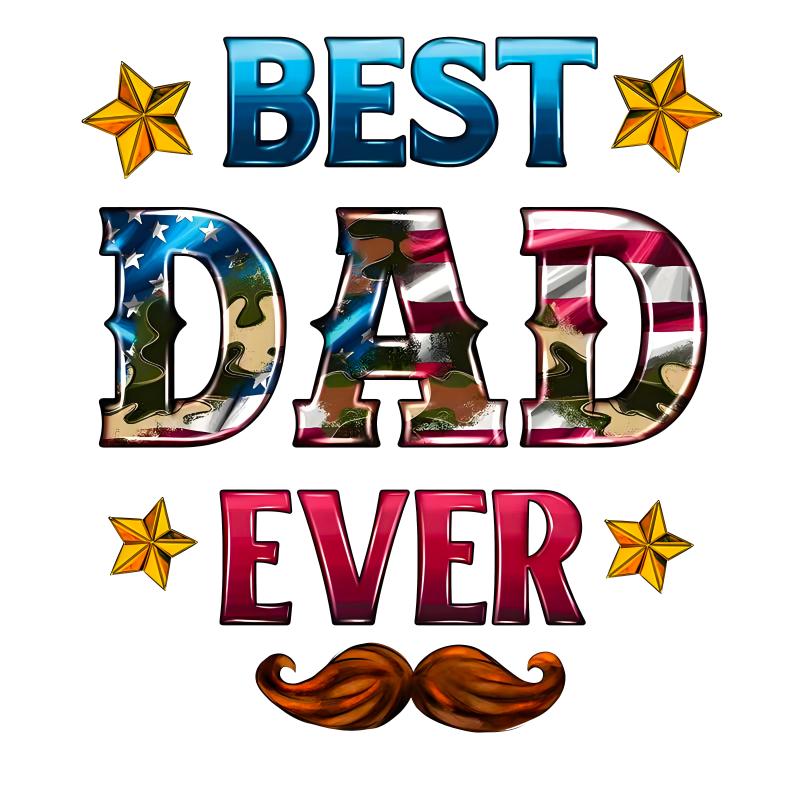 Heat transfers Iron on stickers  father dad papa 112 for Tshirts Iron on Decal Patches Stickers Clothes Hat Pillows DIY Crafts