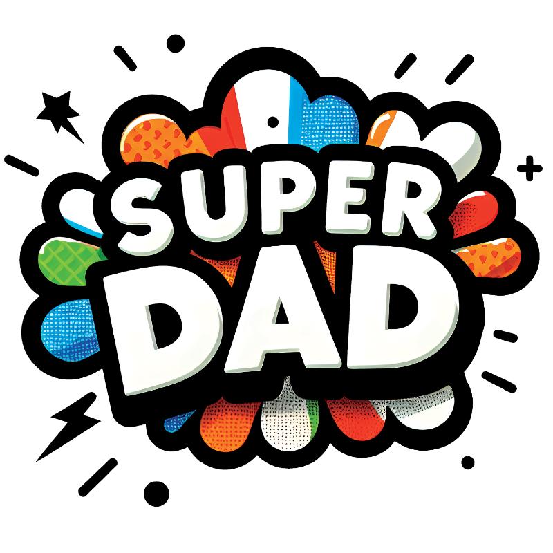 Heat transfers Iron on stickers  father dad papa 106 for Tshirts Iron on Decal Patches Stickers Clothes Hat Pillows DIY Crafts