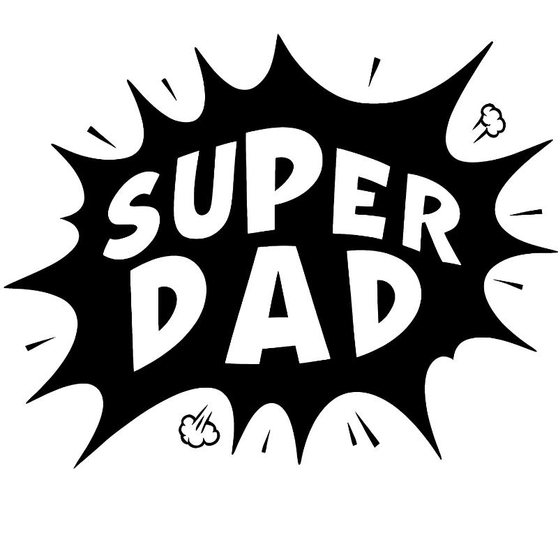 Heat transfers Iron on stickers  father dad papa 104 for Tshirts Iron on Decal Patches Stickers Clothes Hat Pillows DIY Crafts