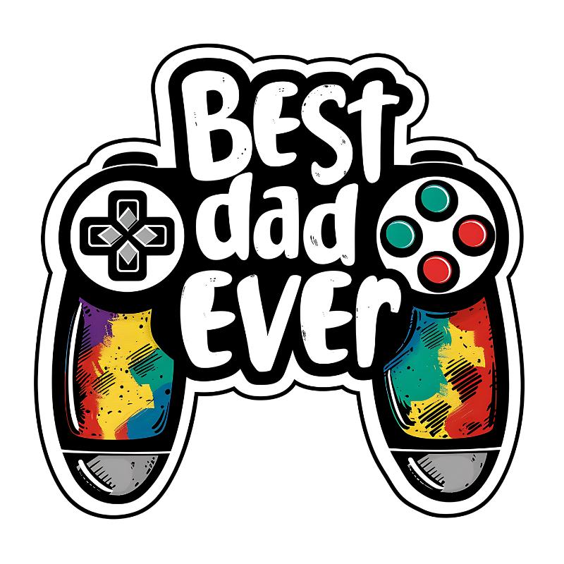 Heat transfers Iron on stickers  father dad papa 94 for Tshirts Iron on Decal Patches Stickers Clothes Hat Pillows DIY Crafts