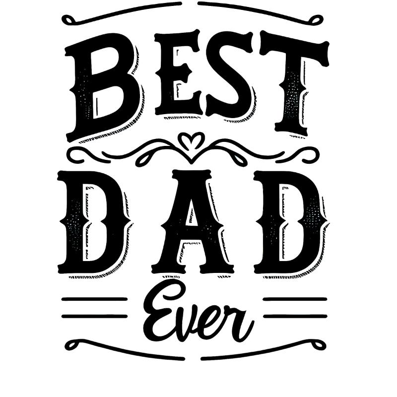 Heat transfers Iron on stickers  father dad papa 62 for Tshirts Iron on Decal Patches Stickers Clothes Hat Pillows DIY Crafts