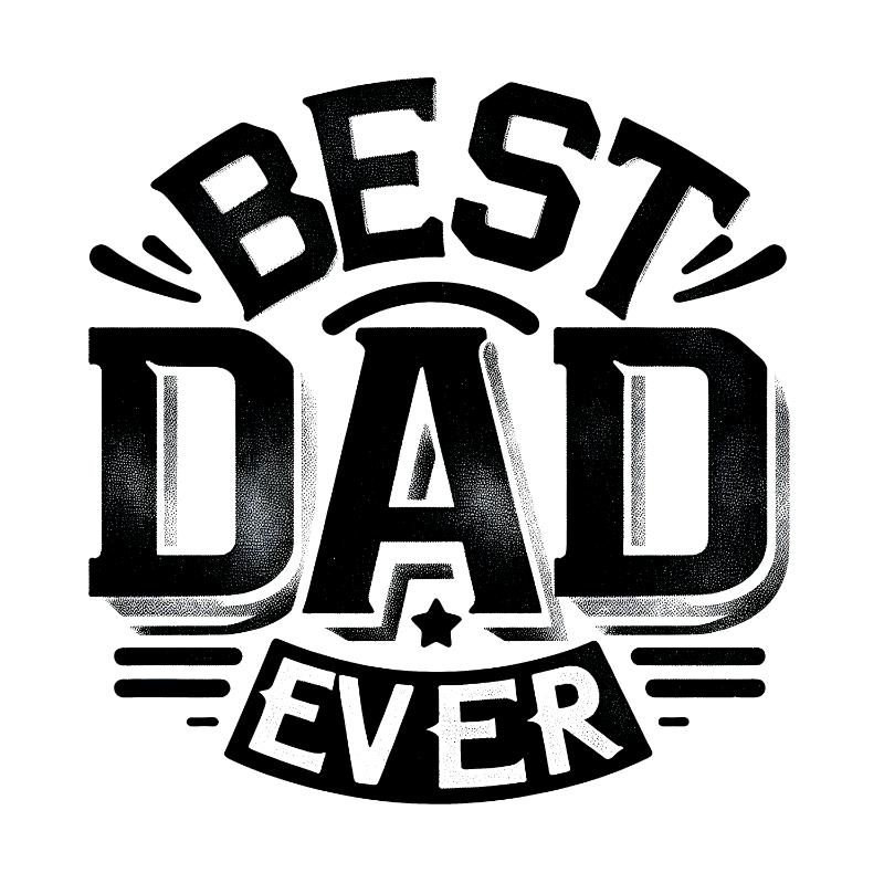 Heat transfers Iron on stickers  father dad papa 60 for Tshirts Iron on Decal Patches Stickers Clothes Hat Pillows DIY Crafts