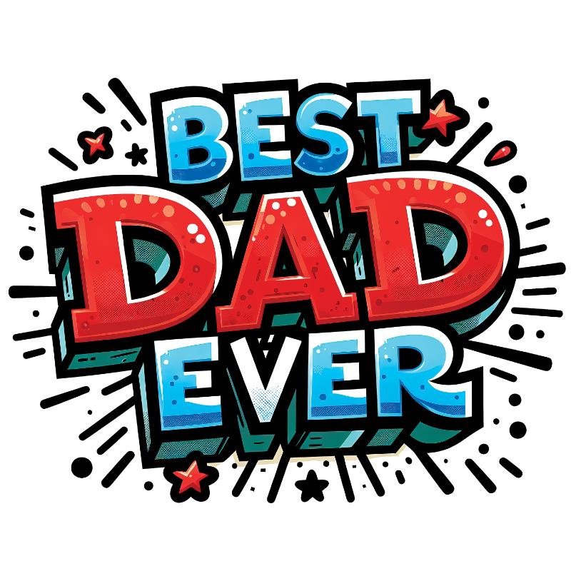 Heat transfers Iron on stickers  father dad papa 58 for Tshirts Iron on Decal Patches Stickers Clothes Hat Pillows DIY Crafts