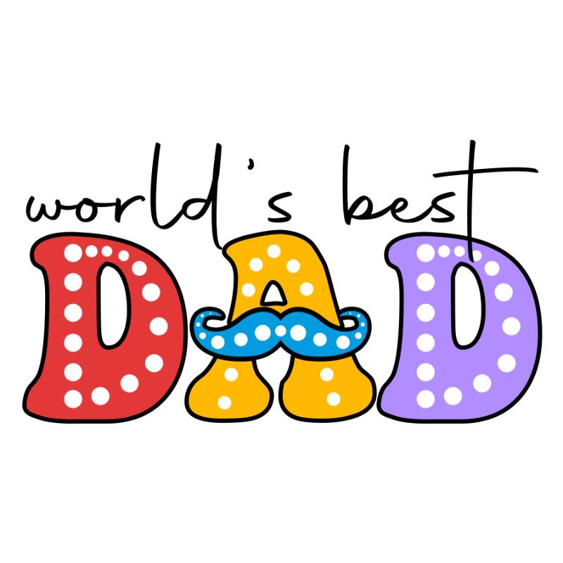 Heat transfers Iron on stickers  father dad papa 48 for Tshirts Iron on Decal Patches Stickers Clothes Hat Pillows DIY Crafts