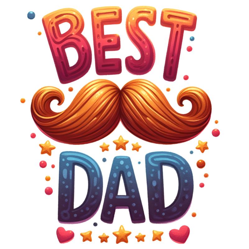 Heat transfers Iron on stickers  father dad papa 8 for Tshirts Iron on Decal Patches Stickers Clothes Hat Pillows DIY Crafts