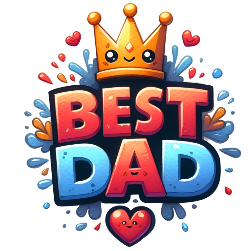 Heat transfers Iron on stickers  father dad papa 7 for Tshirts Iron on Decal Patches Stickers Clothes Hat Pillows DIY Crafts
