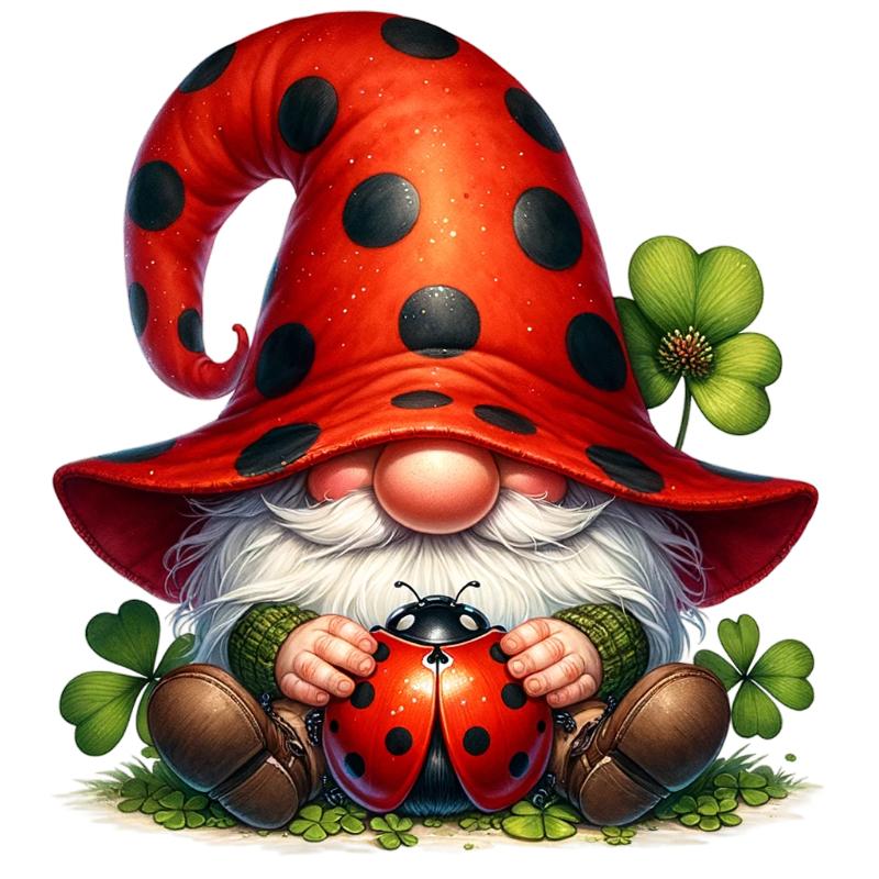 UV DTF decal Stickers cup wraps small decals Gnome Elf Dwarf 17 for Cup, glass, mugs, phone case, car, computer, furniture decals, DIY stickers UV DTF Transfer stickers wraps DIY Crafts