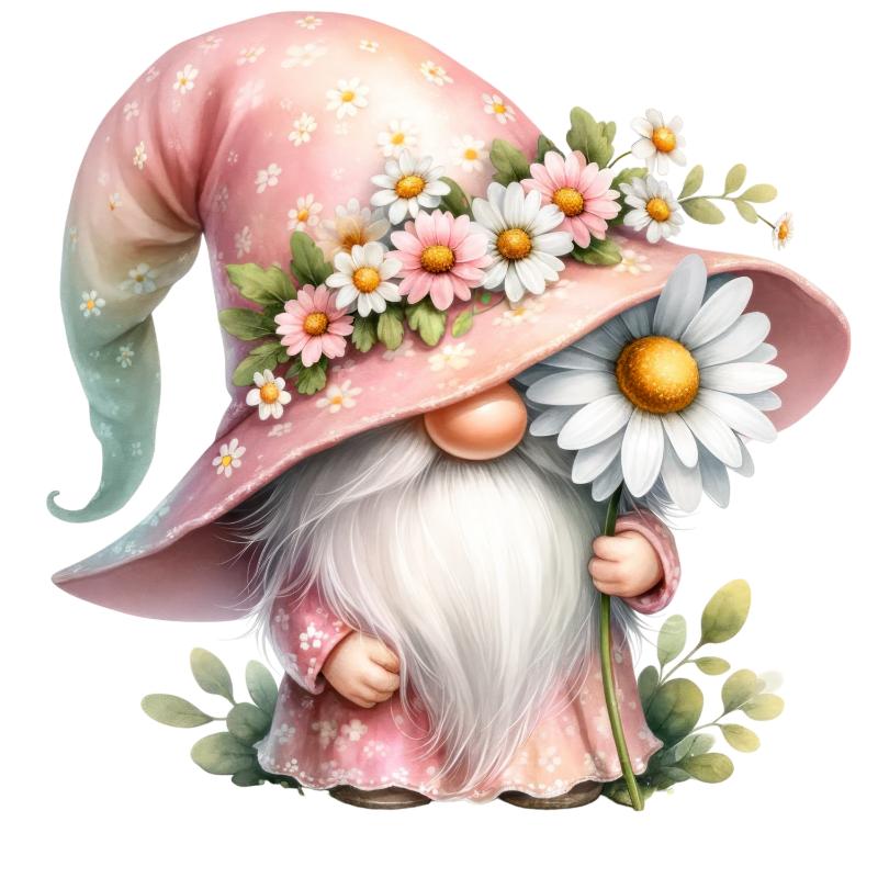 UV DTF decal Stickers cup wraps small decals Gnome Elf Dwarf 137 for Cup, glass, mugs, phone case, car, computer, furniture decals, DIY stickers UV DTF Transfer stickers wraps DIY Crafts