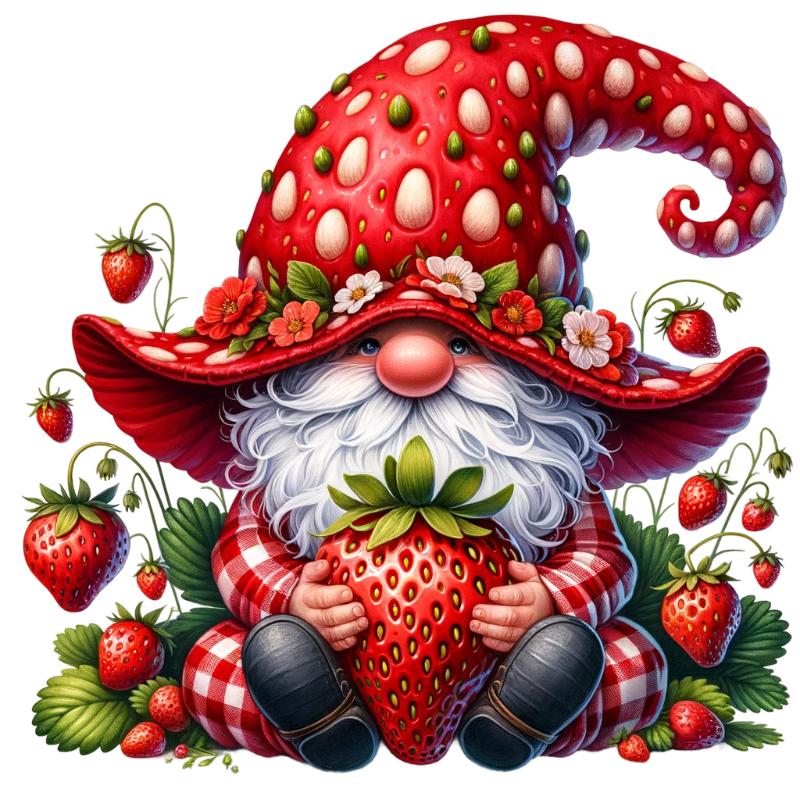 Heat transfers Iron on stickers  Gnome Elf Dwarf 73 for Tshirts Iron on Decal Patches Stickers Clothes Hat Pillows DIY Crafts