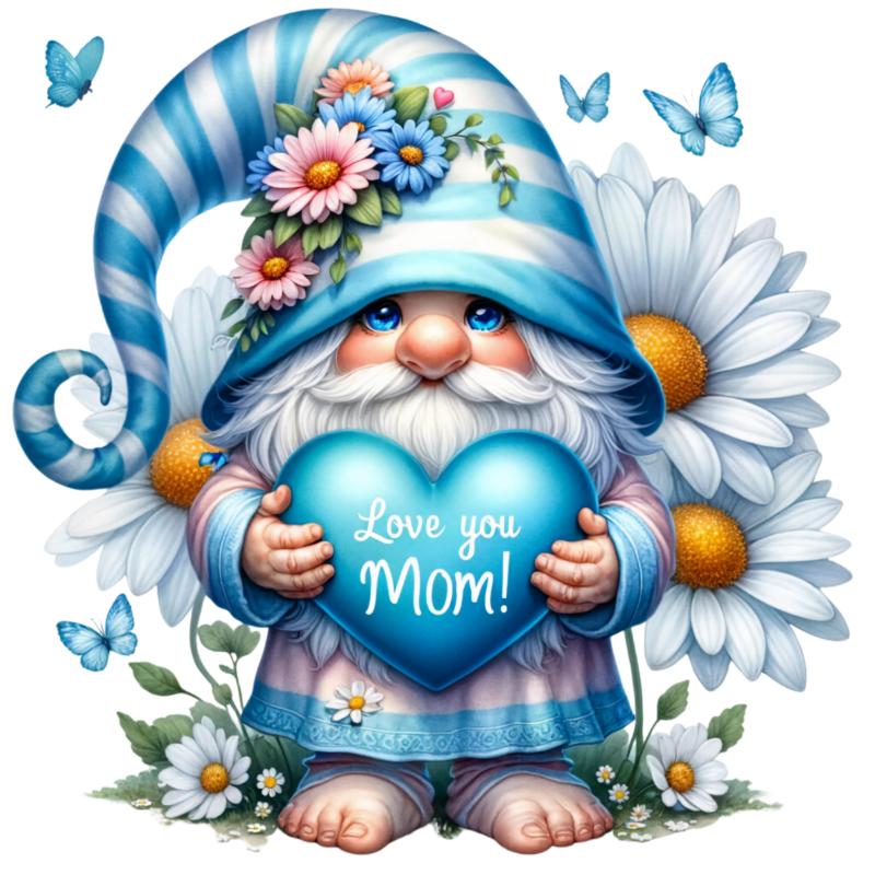 Heat transfers Iron on stickers  Gnome Elf Dwarf 45 for Tshirts Iron on Decal Patches Stickers Clothes Hat Pillows DIY Crafts