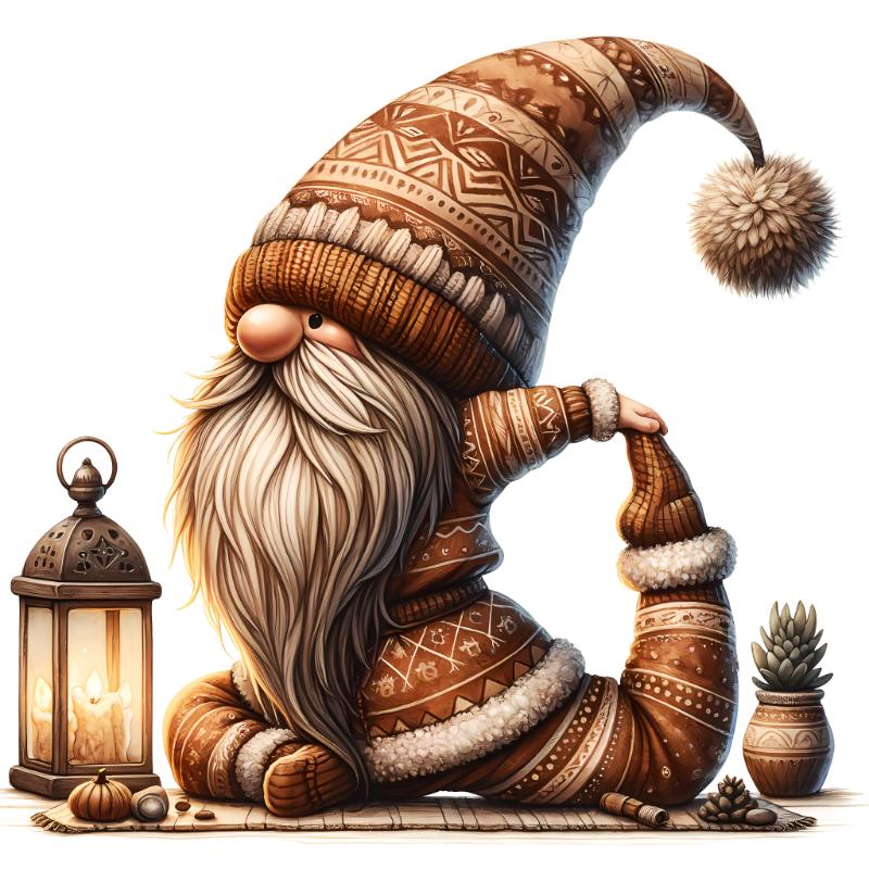 UV DTF decal Stickers cup wraps small decals Gnome Elf Dwarf 2166 for Cup, glass, mugs, phone case, car, computer, furniture decals, DIY stickers UV DTF Transfer stickers wraps DIY Crafts